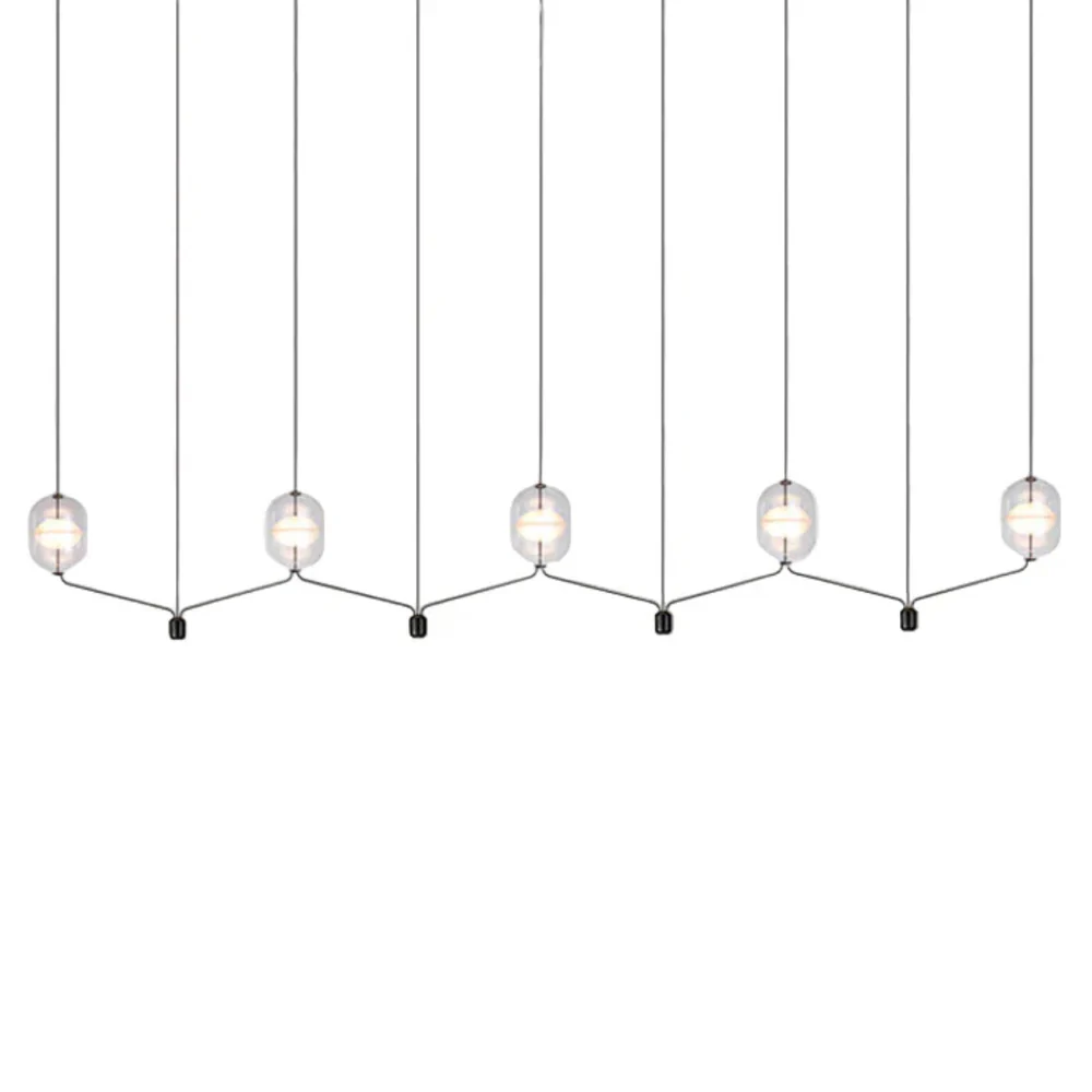 Indre Linear Pendant Lamp B4 by Rakumba Pendant Lamps